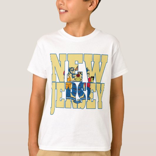 vlag van New Jersey T-shirt (Voorkant)
