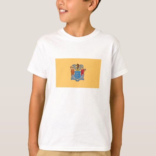 Vlag van New Jersey T-shirt (Voorkant)