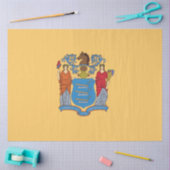 Vlag van New Jersey Tissuepapier (Craft)