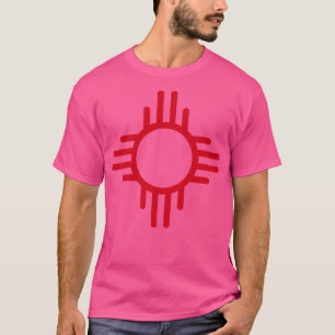 Vlag van New Mexico 9 T-shirt