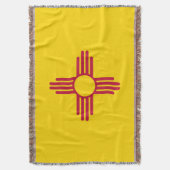 Vlag van New Mexico Deken (Voorkant Verticaal)