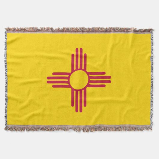 Vlag van New Mexico Deken (Voorkant)