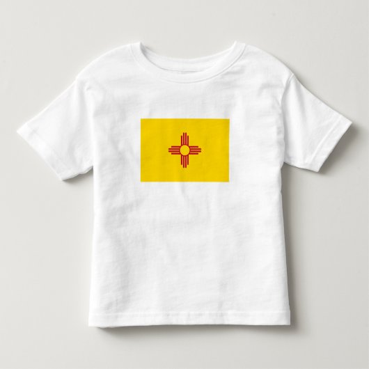 Vlag van New Mexico Kinder Shirts (Voorkant)