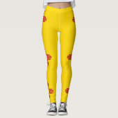 Vlag van New Mexico Leggings (Voorkant)