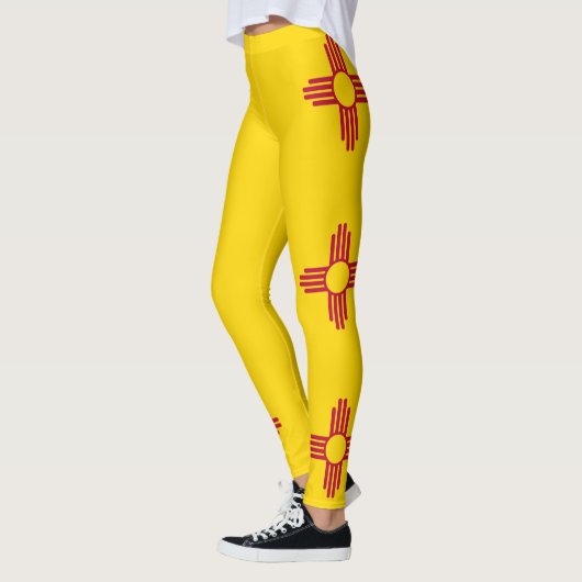Vlag van New Mexico Leggings (Links)