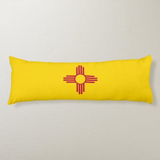 Vlag van New Mexico Lichaamskussen (Voorkant)