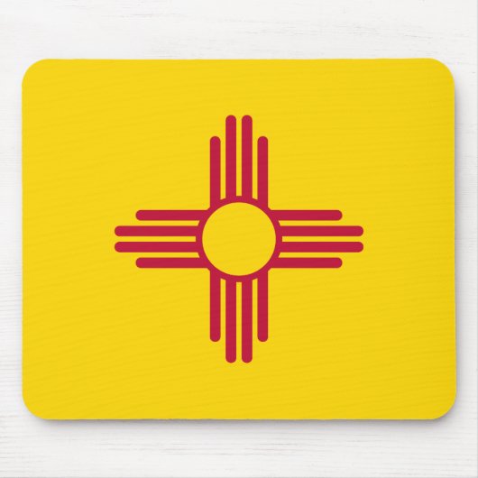 Vlag van New Mexico Muismat (Voorkant)