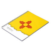 Vlag van New Mexico Notitieboek (Linkerzijde)