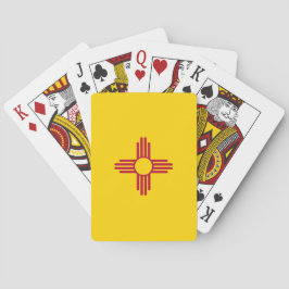 Vlag van New Mexico Pokerkaarten