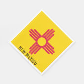 Vlag van New Mexico Servet (Hoek)