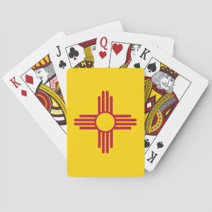 Vlag van New Mexico Speelkaarten