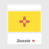 Vlag van New Mexico Sticker (Vel)