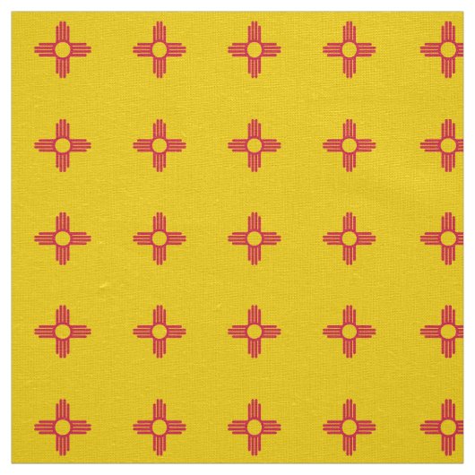 Vlag van New Mexico Stof (Swatch)