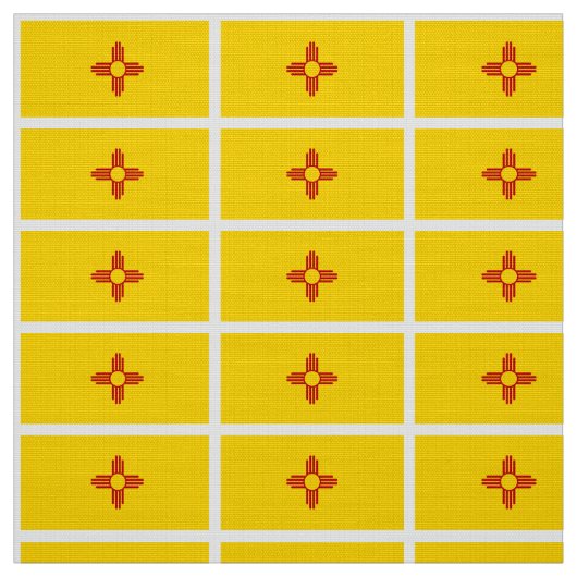 Vlag van New Mexico Stof (Swatch)