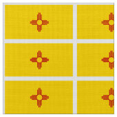 Vlag van New Mexico Stof (Close Up)