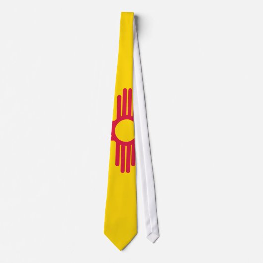 Vlag van New Mexico Stropdas (Voorkant)