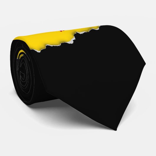 Vlag van New Mexico Stropdas (Opgerold)