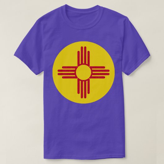 Vlag van New Mexico T-shirt (Design voorkant)
