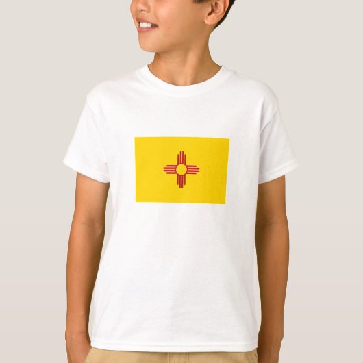 Vlag van New Mexico T-shirt (Voorkant)