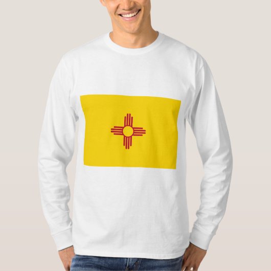 Vlag van New Mexico T-shirt (Voorkant)