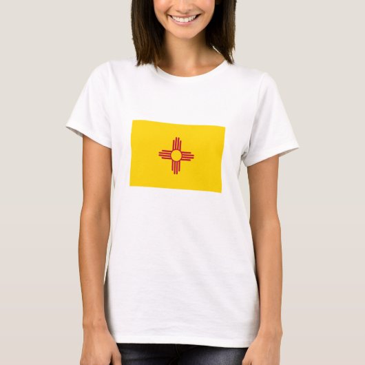 Vlag van New Mexico T-shirt (Voorkant)