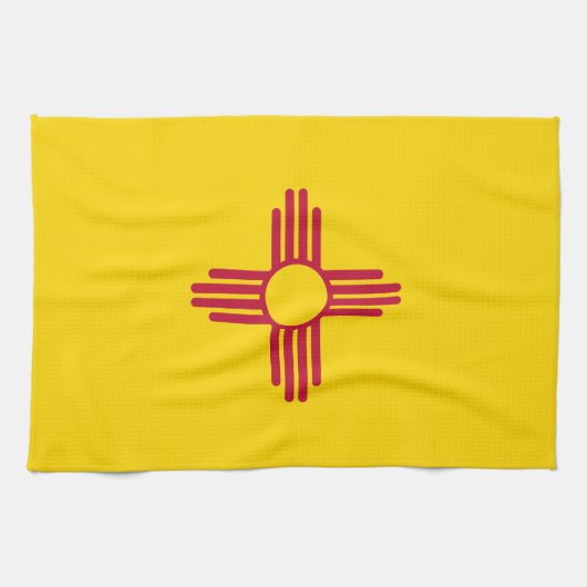 Vlag van New Mexico Theedoek (Horizontaal)