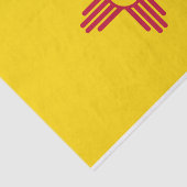Vlag van New Mexico Tissuepapier (Detail)