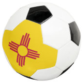 Vlag van New Mexico Voetbal (Drie kwart)