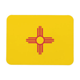 Vlag van New Mexico, VS Magneet