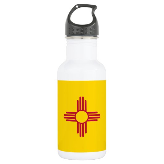 Vlag van New Mexico Waterfles (Voorkant)