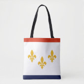 Vlag van New Orleans, Canvas tas van Louisiana (Voorkant)