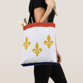 Vlag van New Orleans, Canvas tas van Louisiana (Dichtbij)