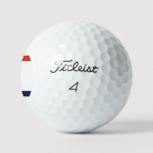 Vlag van New Orleans Golfballen (Logo)