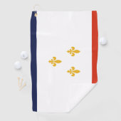 Vlag van New Orleans Golfhanddoek (Insitu)