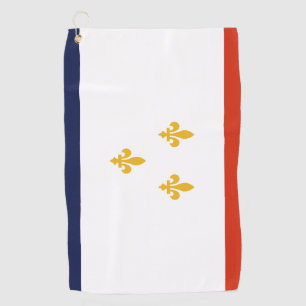 Vlag van New Orleans Golfhanddoek