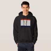 Vlag van New Orleans Hoodie (Voorkant volledig)