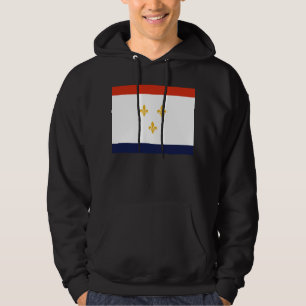 Vlag van New Orleans Hoodie