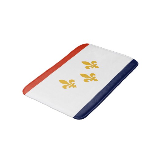 Vlag van New Orleans, Louisiana Bathroom Mat (Gekanteld)