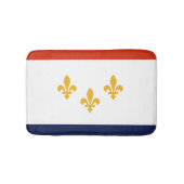 Vlag van New Orleans, Louisiana Bathroom Mat (Voorkant)