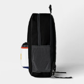 Vlag van New Orleans, Louisiana Bedrukte Rugzak (Rechts)