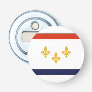 Vlag van New Orleans, Louisiana Bottle Opener