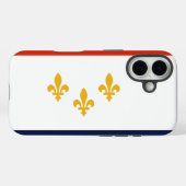 Vlag van New Orleans, Louisiana Case-Mate iPhone Case (Achterkant (horizontaal))