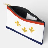 Vlag van New Orleans, Louisiana  Etui (Open)