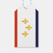 Vlag van New Orleans, Louisiana Gift Labels Cadeaulabel (Achterkant)