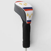 Vlag van New Orleans, Louisiana Golfheadcover (Schuin)