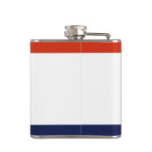 Vlag van New Orleans, Louisiana Hip Flask Heupfles (Achterkant)