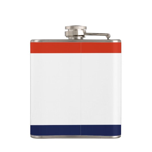 Vlag van New Orleans, Louisiana Hip Flask Heupfles (Achterkant)