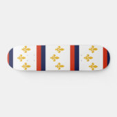 Vlag van New Orleans, Louisiana Persoonlijk Skateboard (Horizontaal)