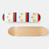 Vlag van New Orleans, Louisiana Persoonlijk Skateboard (Horizontaal)