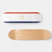 Vlag van New Orleans (Louisiana, VS) Persoonlijk Skateboard (Horizontaal)